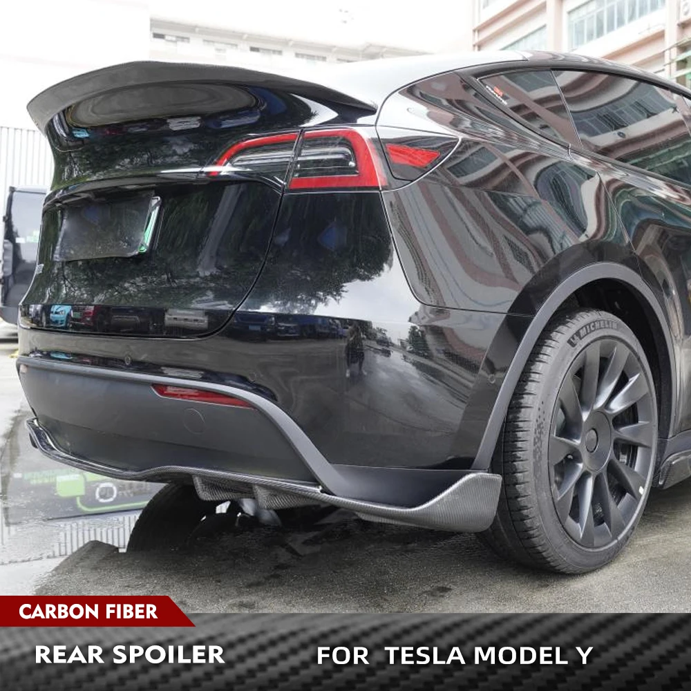 

Автомобиль, модель Tesla, спортивный внедорожник, 4-дверный 2019-2022 углеродное волокно, Задняя Крышка багажника, спойлер, крыло