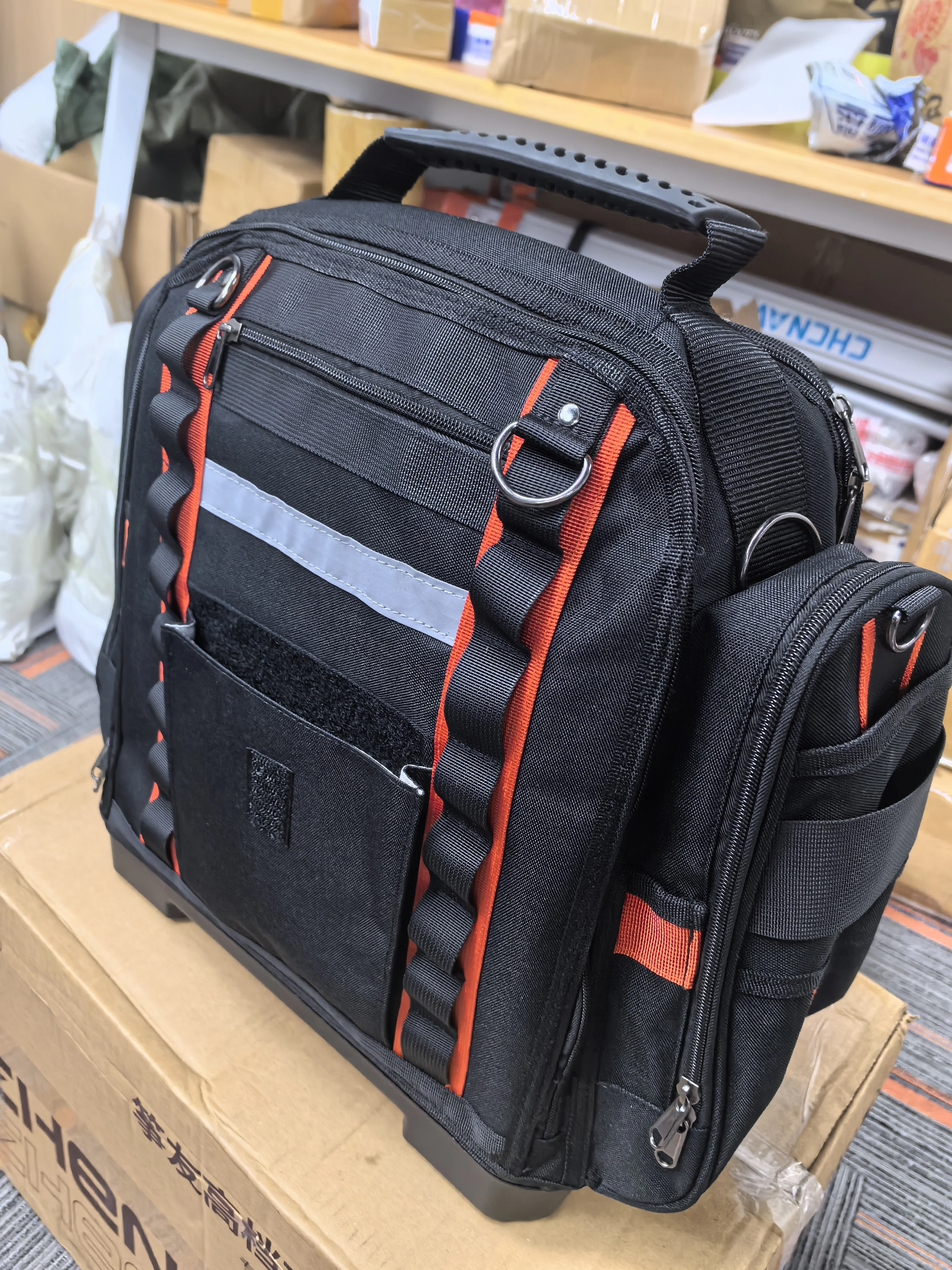 حقيبة تخزين الأدوات المحمولة الجديدة مجموعة أدوات سميكة مقاومة للاهتراء مجموعة أدوات كروس #2