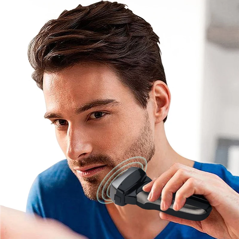 Электробритва Мужская, аккумуляторная, с 5 плавающими головками