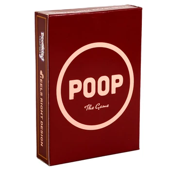 POOP 카드 게임 초판 가족 친화적 보드 게임, 성인 게임, 나이트 펀파티 카드 게임