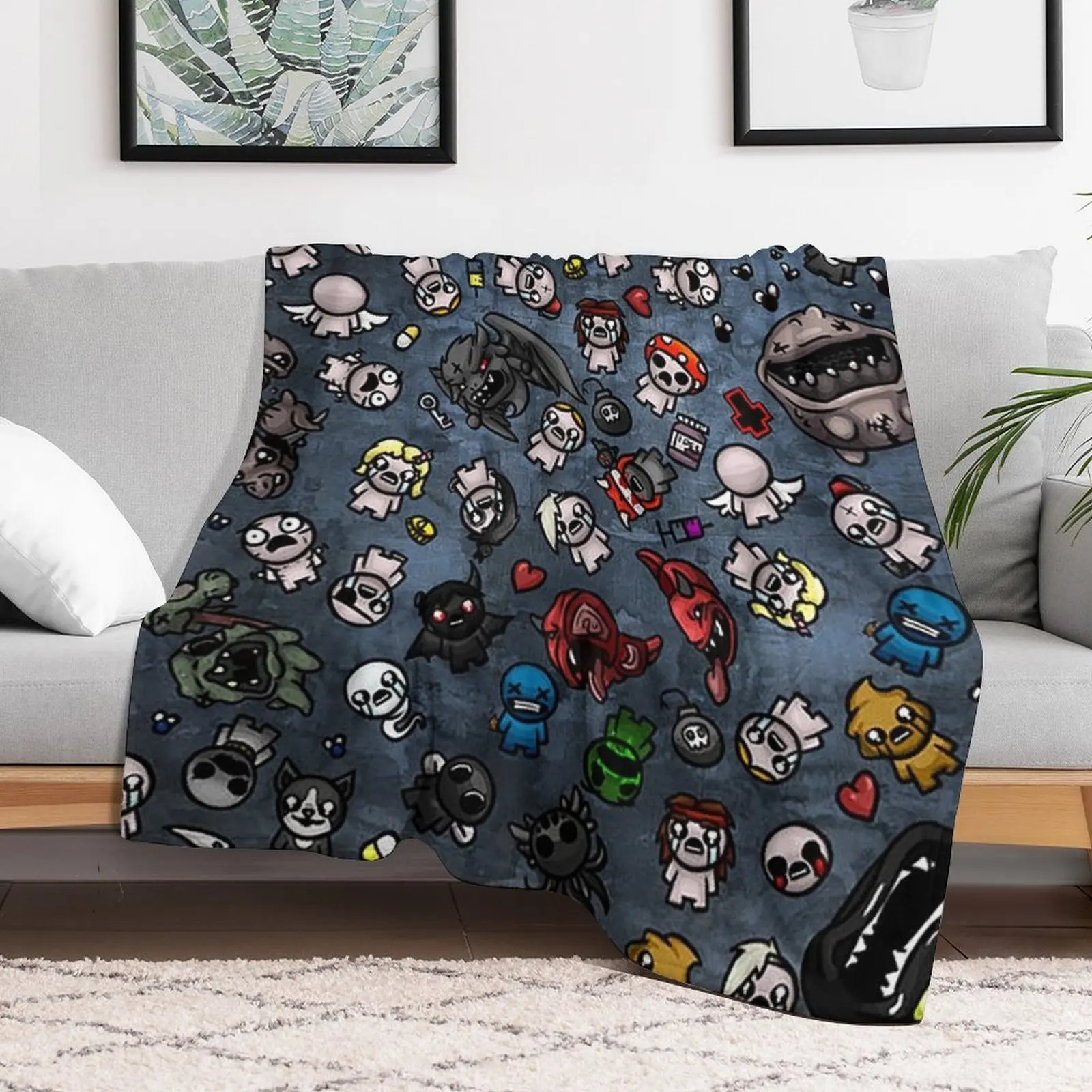 Binding of Isaac Throw Blanket christmas decoration Bed Soft Beds Blankets