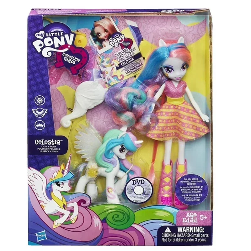 Hasbro Anime My Little Pony Gloriosa Daisy Pinkie Pie Applejack Prezenty świąteczne dla dzieci Oryginalna figurka akcji Model Zabawki