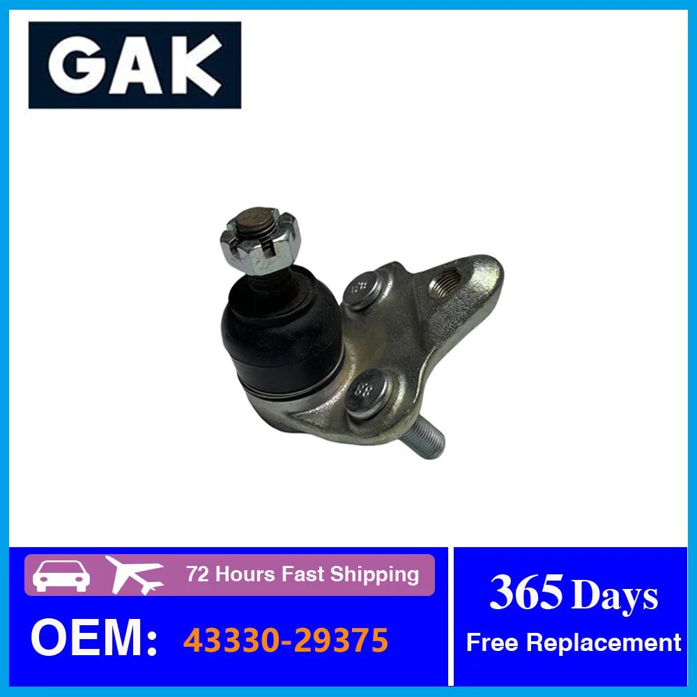 

GAK Right Front Lower Ball Joint 43330-29375 for Toyota Carina FF ED Corona Celica Auto Replacement Parts