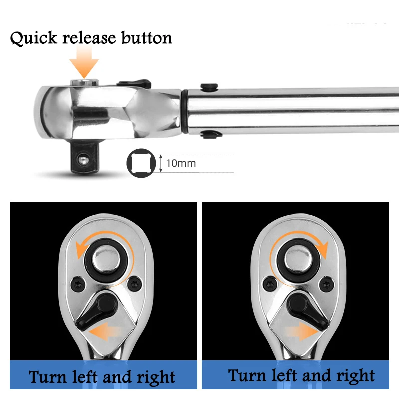 Torque Wrench Set 1/4'' Drive 2-24N.m Preset Spanner Key Adjustable Torque Wrench Bicycle Motorcycle Repairs Tools