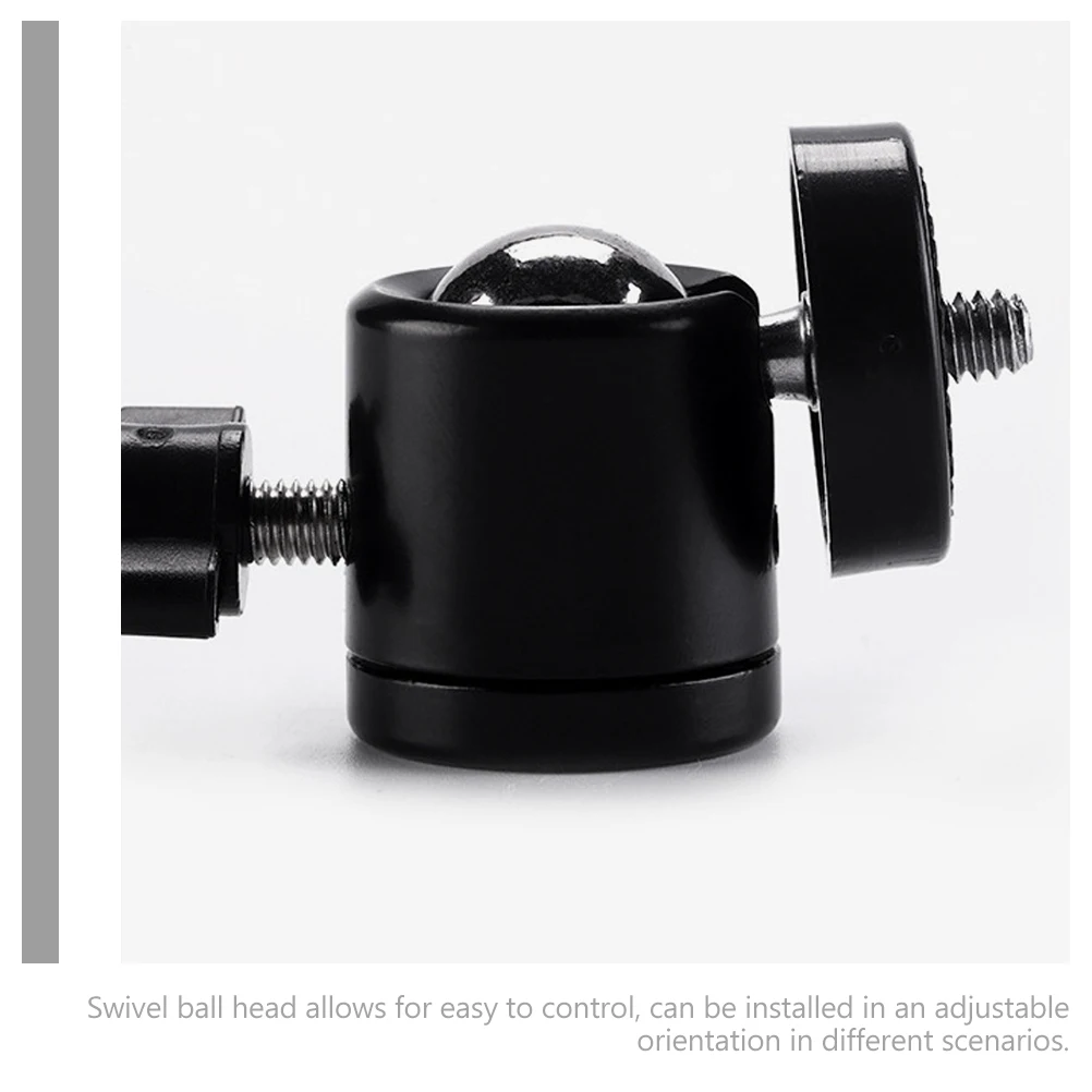 

8Pcs Photography Tripod Ball Heads Camera Metal 14 Screw 360 Degree Rotation Camera Ball Head Adapter Mount Tripod Head