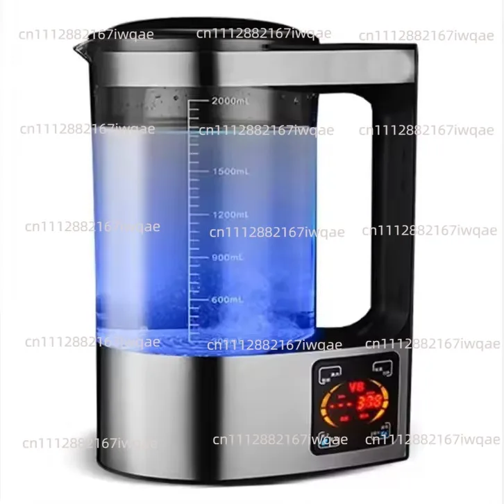 2L Hydrogen Water Bottle Alkaline Ionizer Filter Machine Hydrogen Rich Generator  Portable Health Drink Purifier