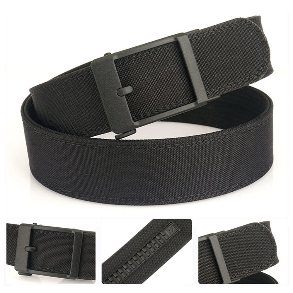 TUSHI 4,3 cm Militärische Taktische Gürtel für Männer Metall Automatische Schnalle Dicke Nylon Outdoor Jagd IPSC Gun Gürtel Casual Gürtel männlichen – Detail 12