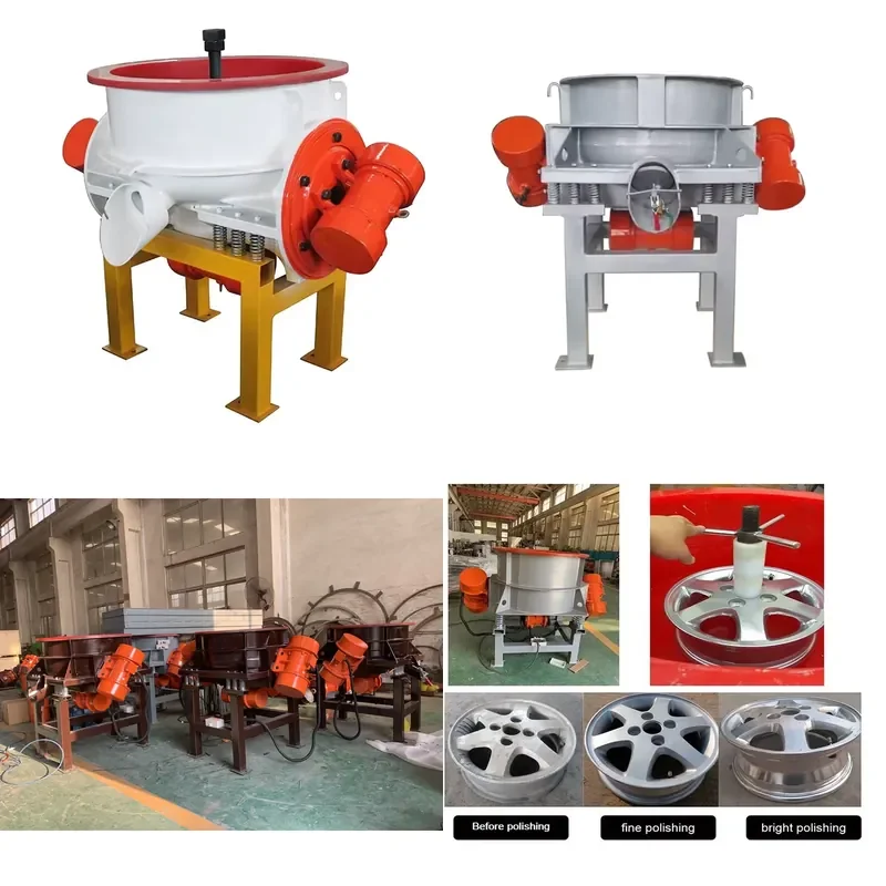 for DZJX DZP Series Polishing Wheel Machine Alloy Wheel Polishing Machine Wheel Hub Vibration Polishing Machine
