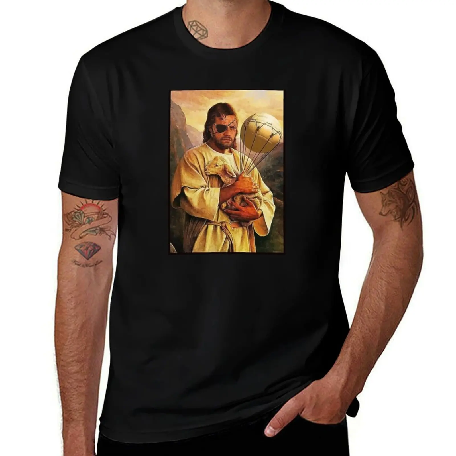 

Metal Gear - Our father Big Boss T-Shirt anime t shirts oversize funny t shirts dark humor