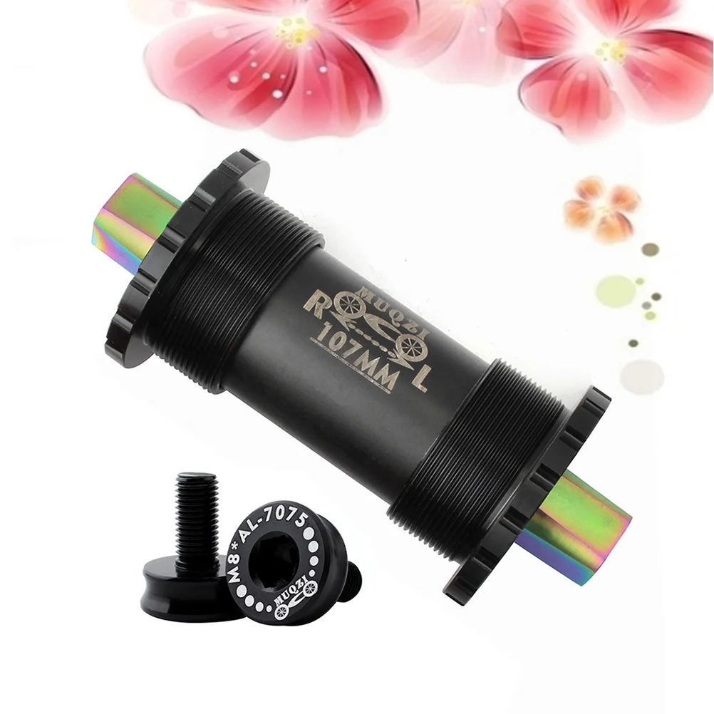 

Титановый квадратный кареточный подшипник 107 мм с керамическим подшипником для складных, фикс-байков и горных велосипедов, резьба 68 мм