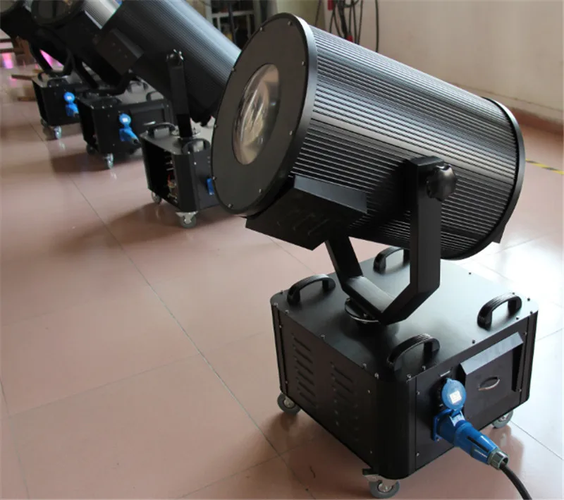 long distance powerful rose sky search light for out project