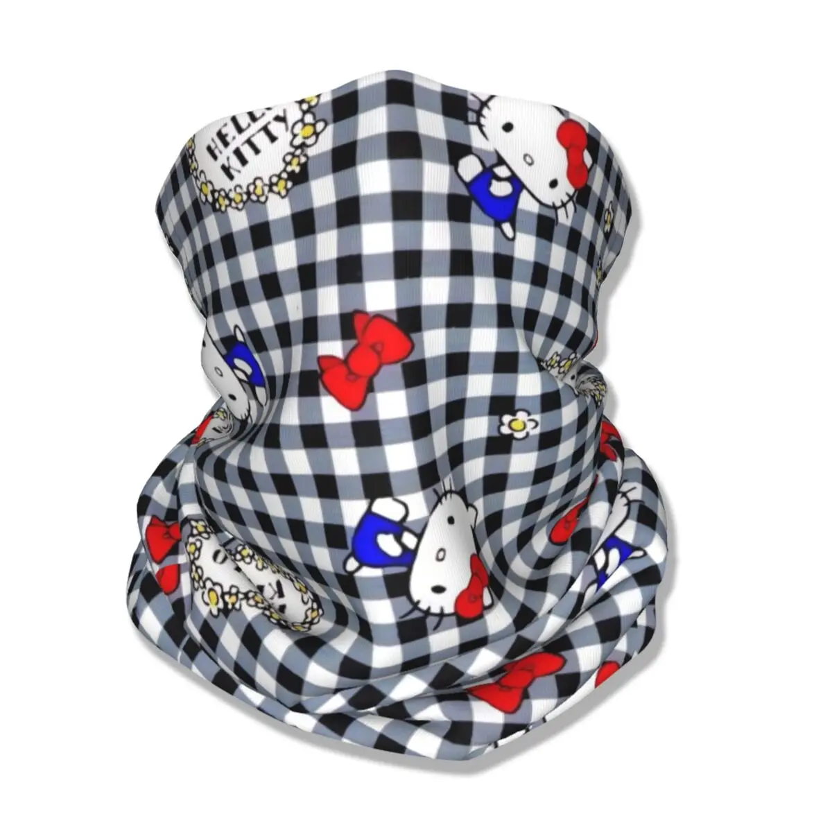 Hello Kitty Balaclava Hunting Fishing Cycling Mask Anti-UV Soft Warm Tactical Mask Summer Funny Neck Gaiter