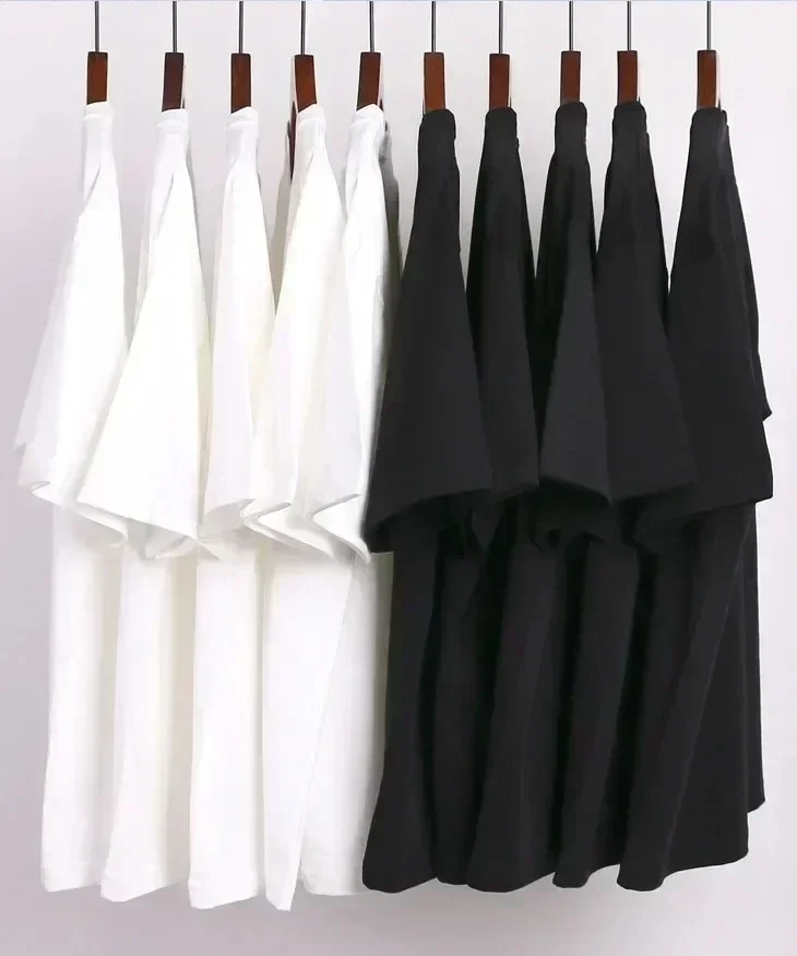 تي شيرت رجالي بنمط ريترو ستايل يسوع يحبك أكثر - تي شيرت أسود كاجوال برقبة دائرية، يتميز بالمارشميلو #4