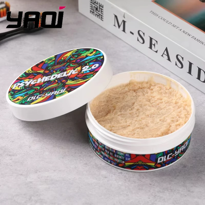 

Крем для бритья YAQI Psychedelic 2.0 Atisan 170 г Мыло для бритья для мужчин