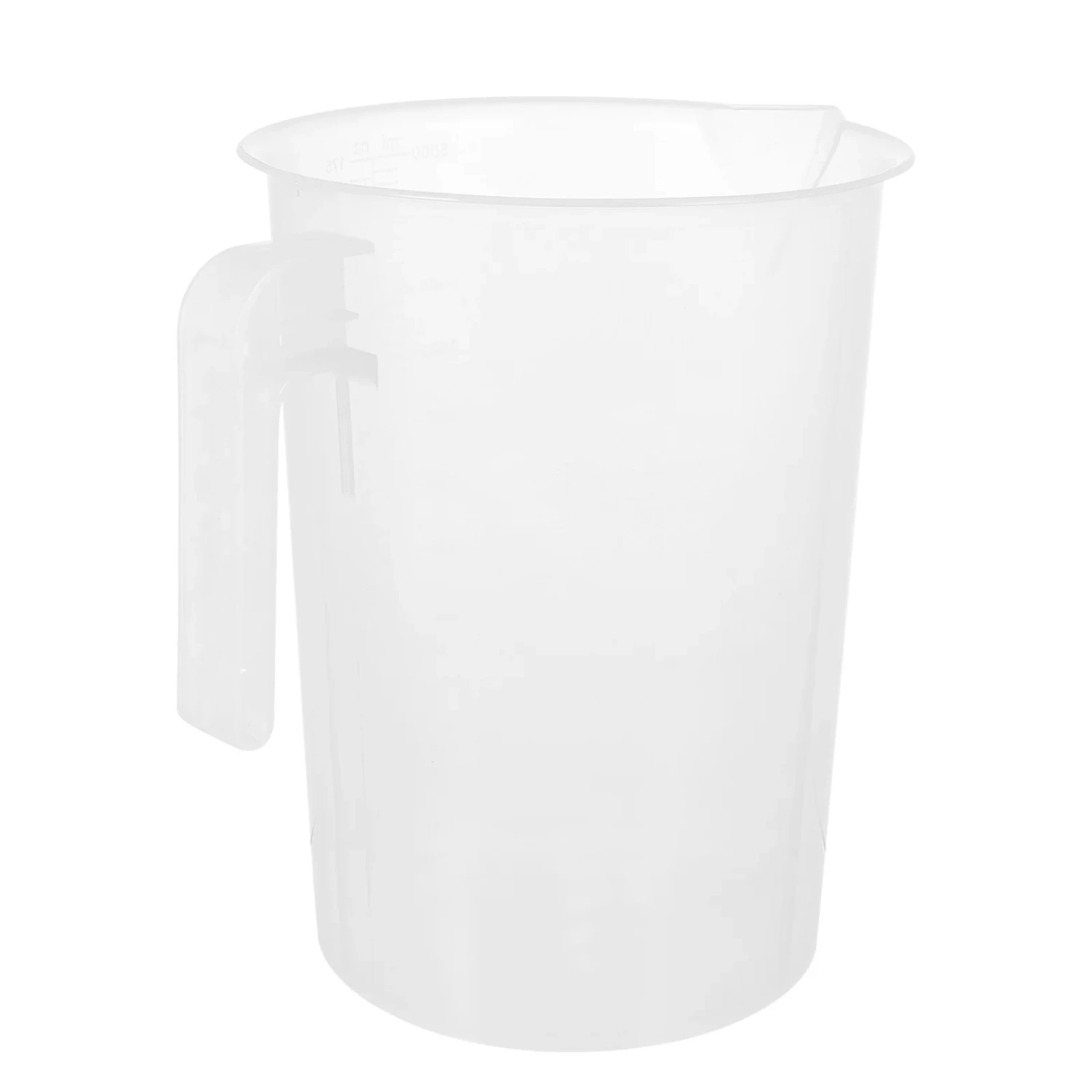 

5000 Ml Measuring Cup Pitcher Lid Cups Practical Jug Graduated Tools Plastic Kitchen Baking