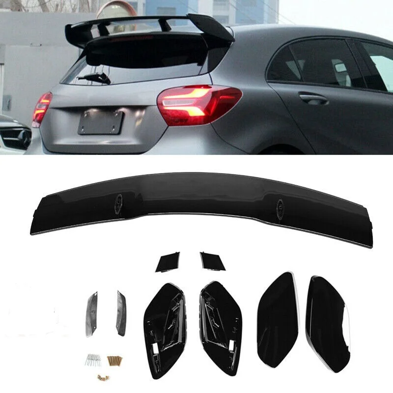 Rear Trunk Spoiler Wing for Benz W176 A-Class A250 A45 A180 A200 AMG 2013-2018 M