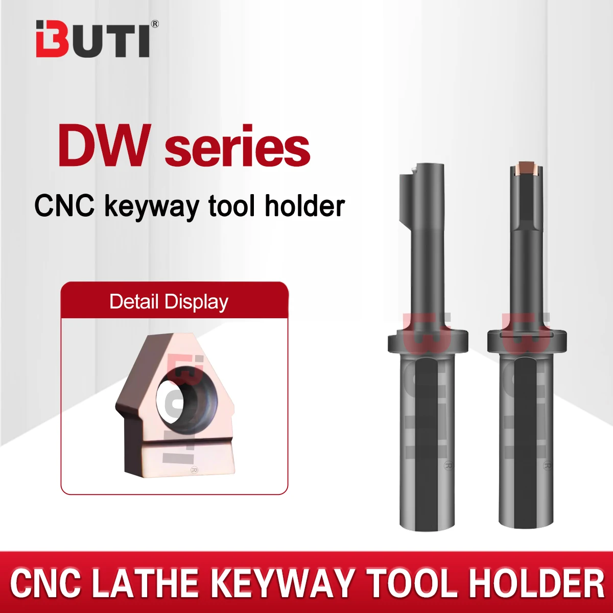 DA Series CNC Lathe Broaching Tool Keyway Slotting Tool Holder DW 2-14 Keyway Gear Shaper Positioning Groove Broach Tool Inserts