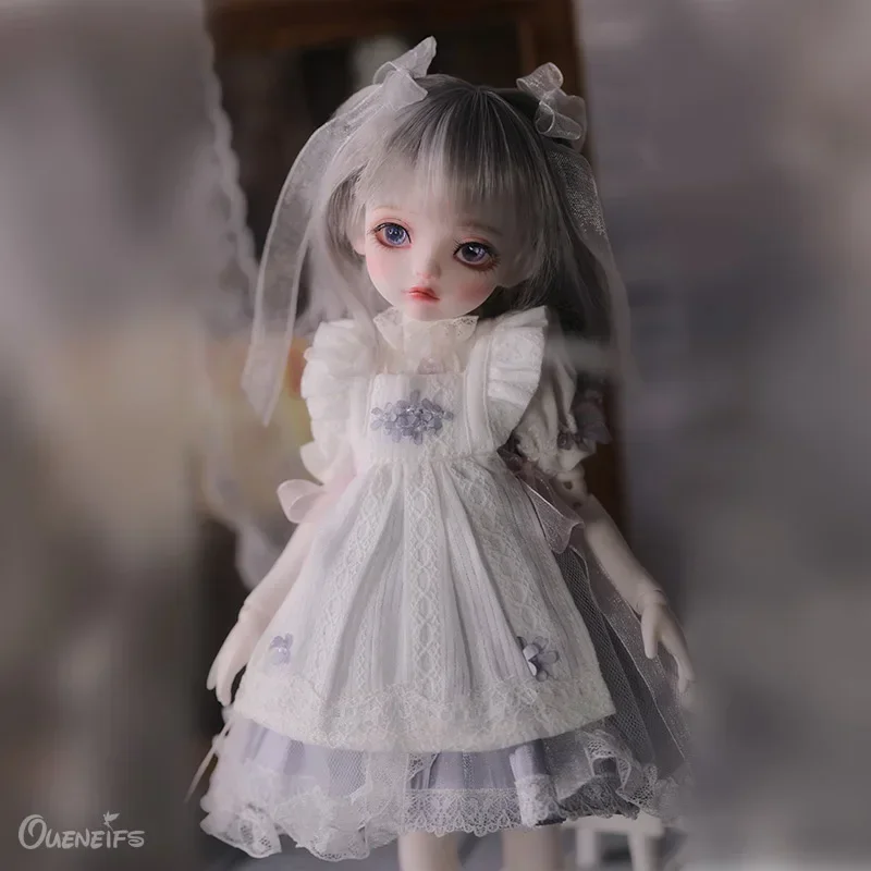 1/6 BJD Dolls New Fullset Jin Mumu Body 30cm Toy Pure Handicraft Spring Purple Color Ball Jointed Doll Xmas Gift