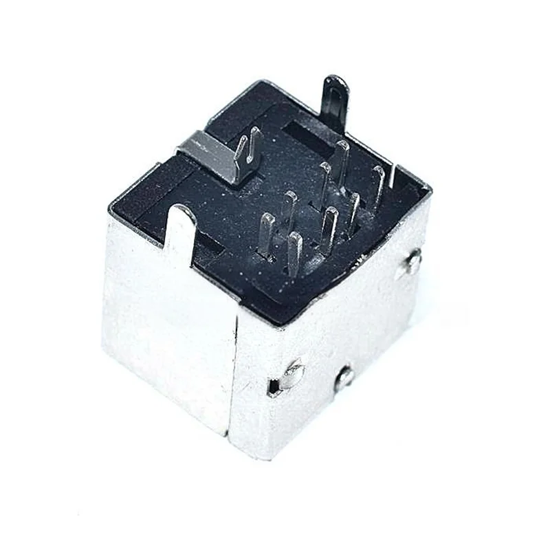 10 قطع منفذ PS2 منفذ PS-2، واجهة PS-2 منفذ الماوس لوحة المفاتيح منفذ الماوس 4 دبوس 6 دبوس 8 دبوس، 6 دبابيس أسود