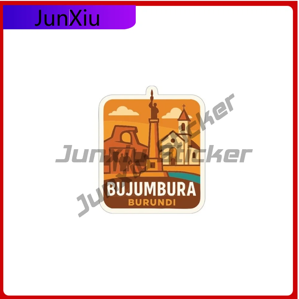 

Bujumbura Burundi Travel Sticker Vinyl Decal X 500 Motorcycle Bumper Window Phone Trunk Windshield Guitar Stickers Custom Vinyl