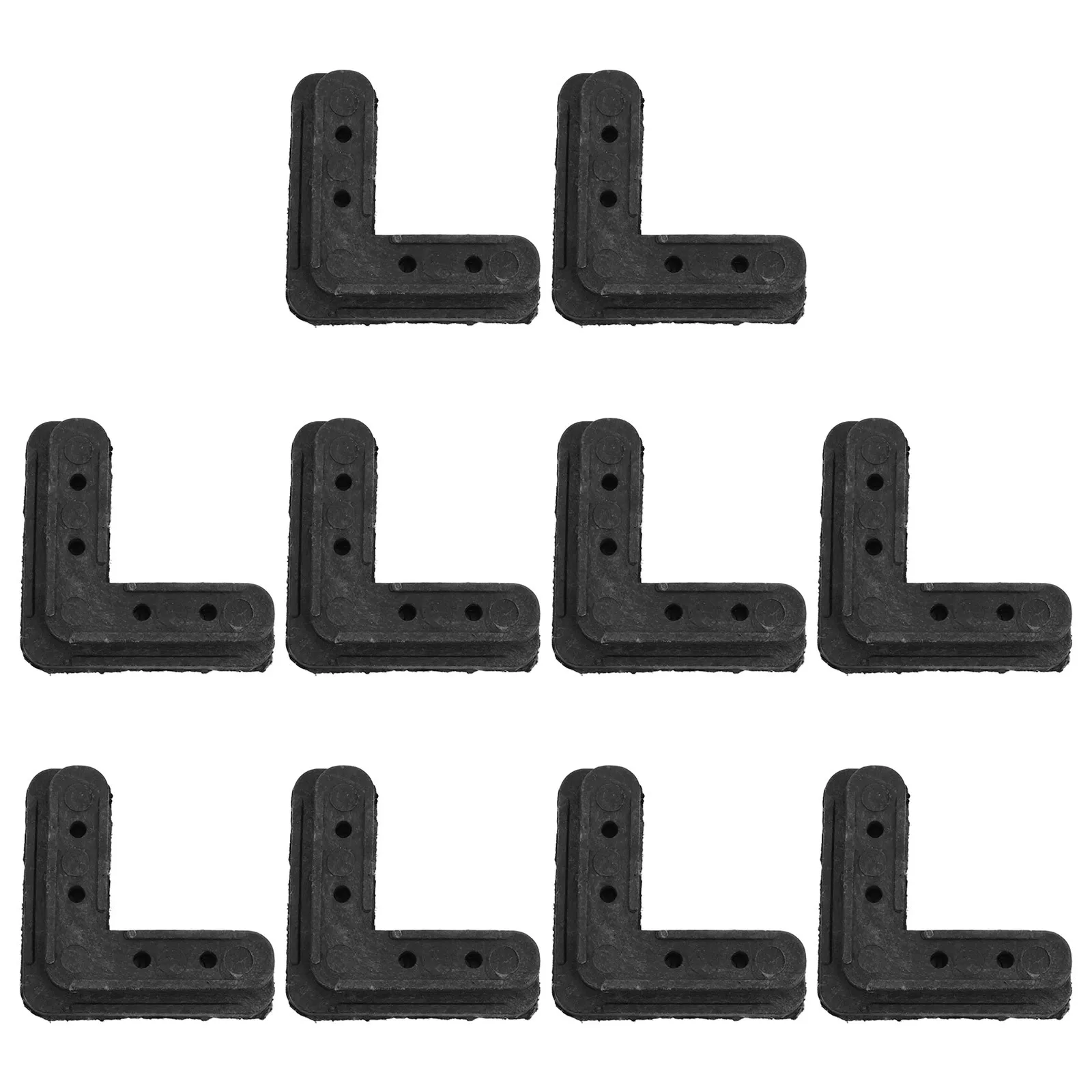 

10Pcs Screen Frame Corner Braces Easy Install 90 Degree Angle for Various Occasions Window Repair Screen Frame Corner