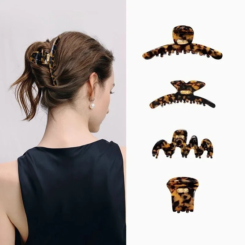 Plate grab clip advanced sense shark clip hairpin female back head hairpin headgear