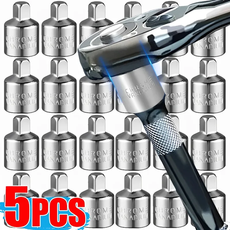 

1/5 шт. ключ с трещоткой, адаптер с торцевой головкой, небольшой портативный DIY деревообрабатывающий адаптер, гаечный ключ, ручной инструмент для домашнего обслуживания, часть