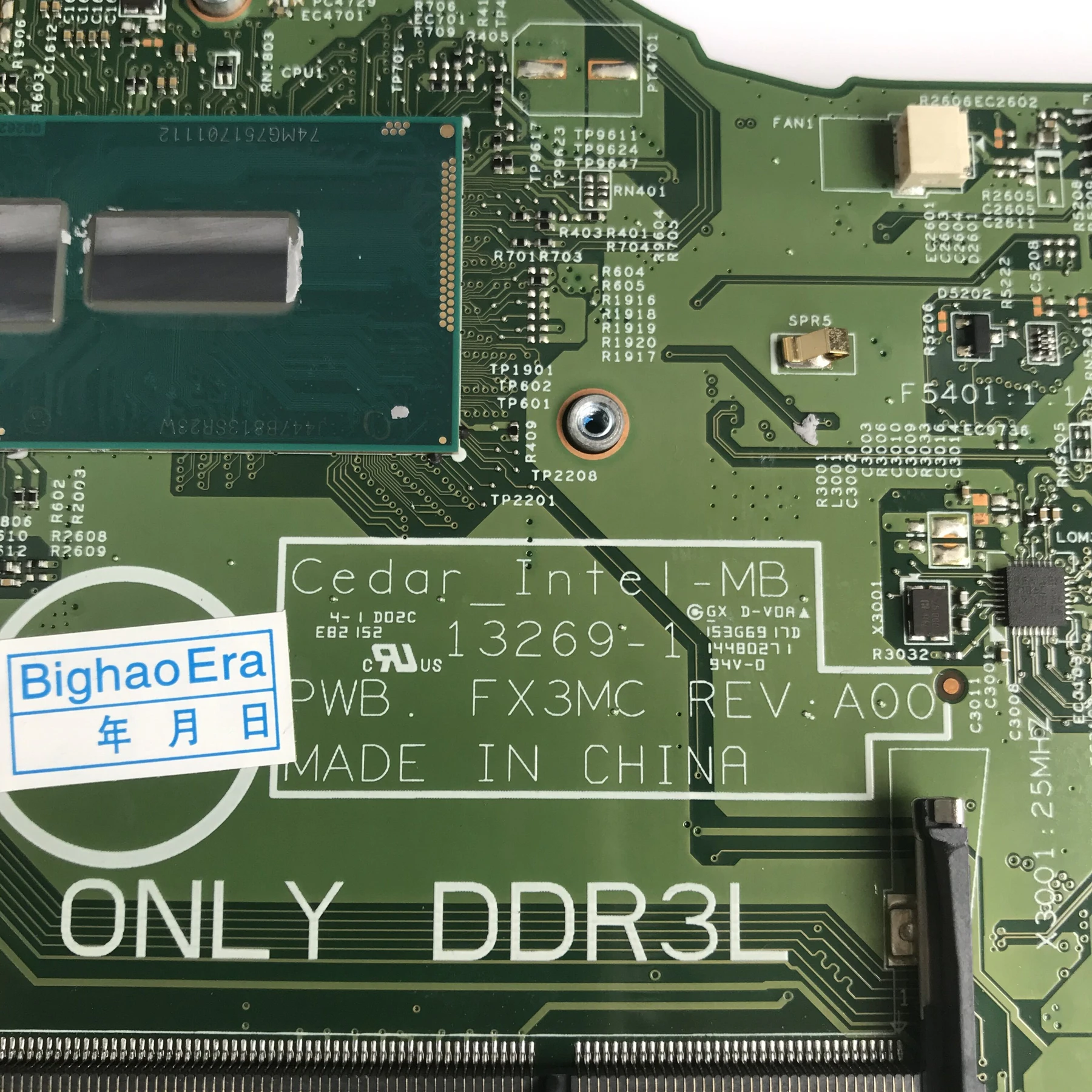 

CN-00XDMH 0XDMH 13269-1 FX3MC для Dell Inspiron 3442 3542 3443 3543 5748 5749, материнская плата для ноутбука с I3-4030U DDR3 UMA, 100% тест