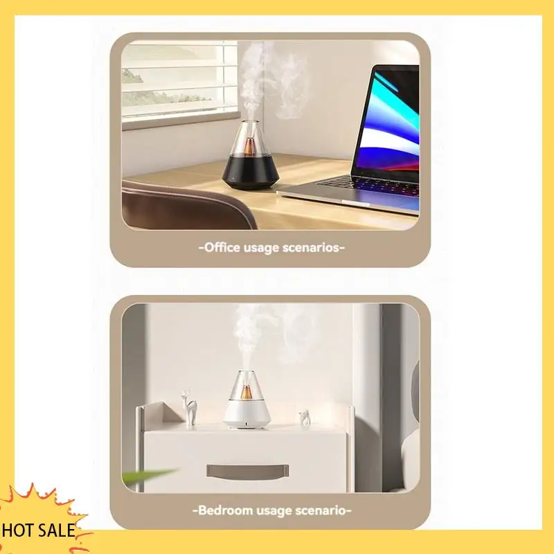 

A66Z Simple Aromatherapy Machine USB Rechargeable Home Desktop Humidifier Essential Oil Ultrasonic Aromatherapy Machine