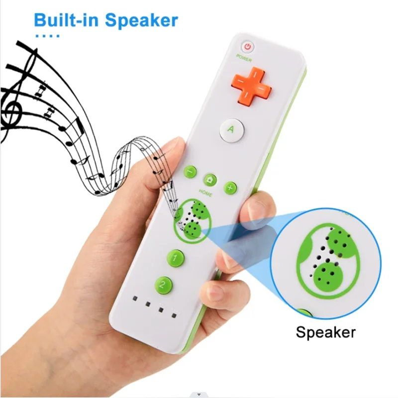 a pair Set Motion Plus Remote Controller Wii Remote Controller Gamepad with Nunchuck Controller for Nintendo Wii Games Control