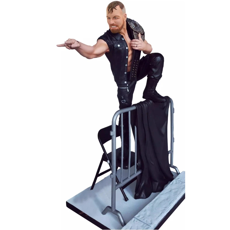 

In Stock Original DST 10 Inch Gallery Series AEW Jon Moxley PVC Scene Statue Great Gift From A Collector