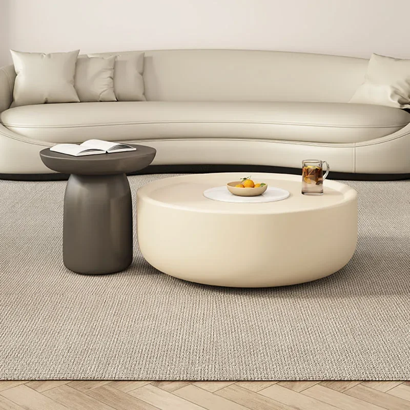 

Nordic modern minimalist coffee table high and low coffee table elegant comfortable high fall along the border طاولة طعام