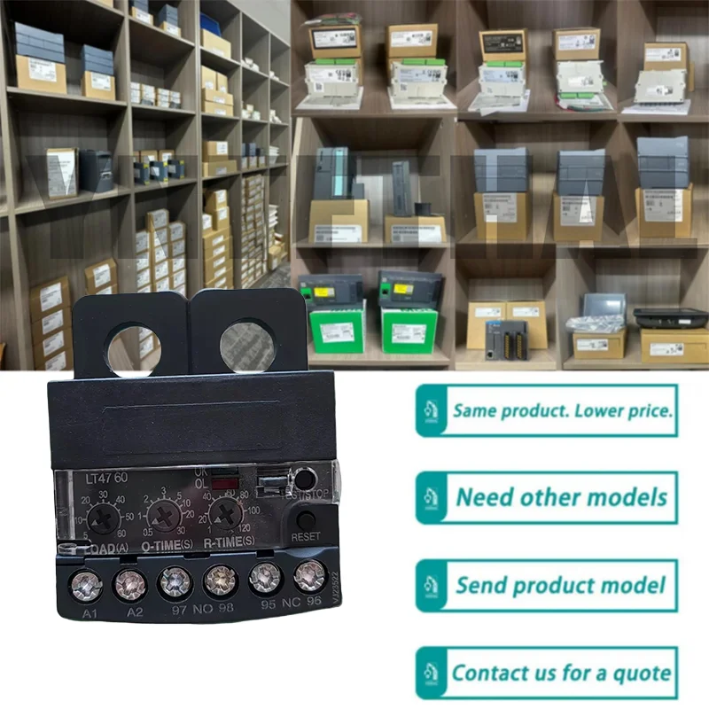 

New Original LT4730M7A LT4760M7A Electronic Overload Relay Contact Rated Current 6A