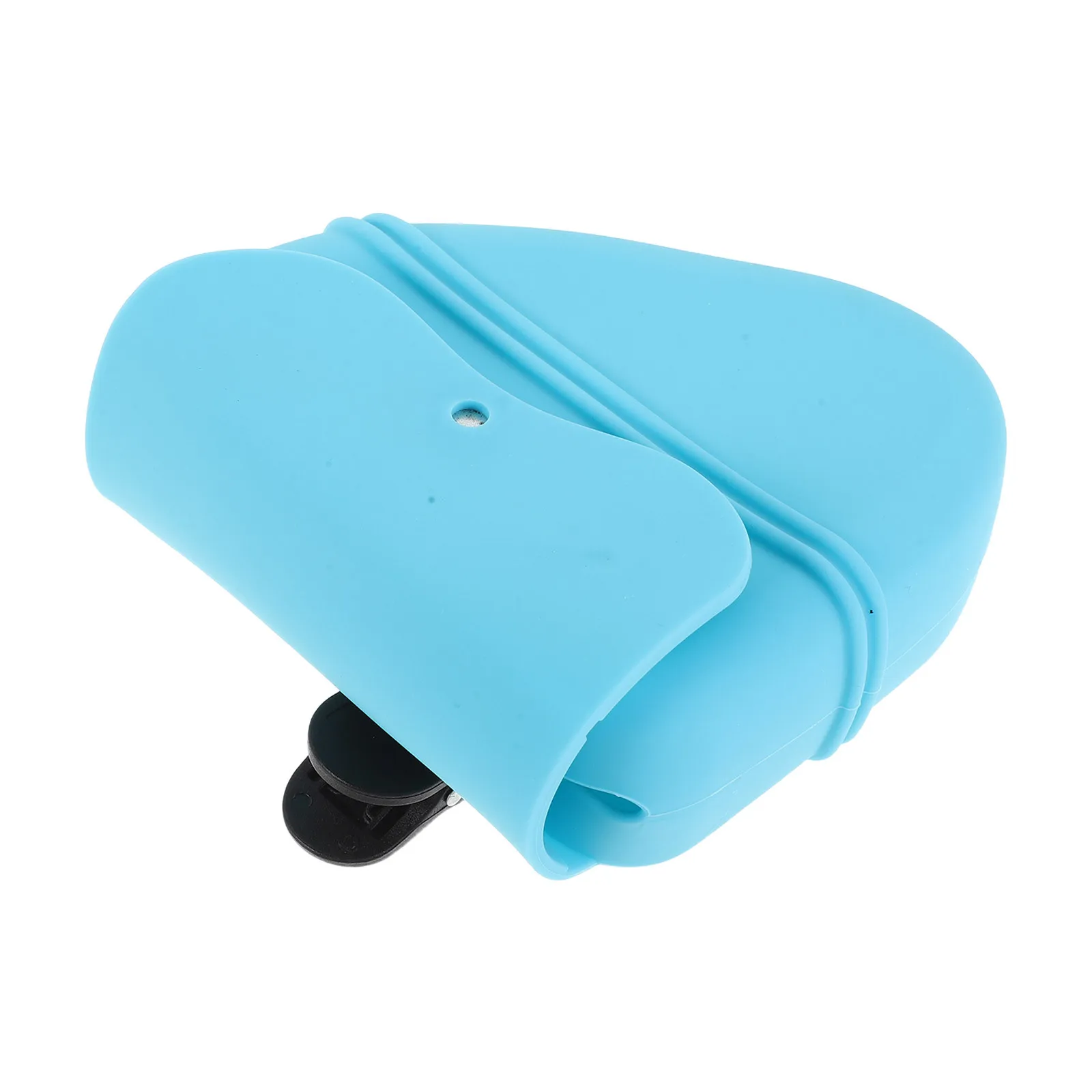 

1pcs Waist Pack Blue Silicone Dog Treat Pouch Clip Fast Open Waterproof For Walking Travel Training Compact Holder
