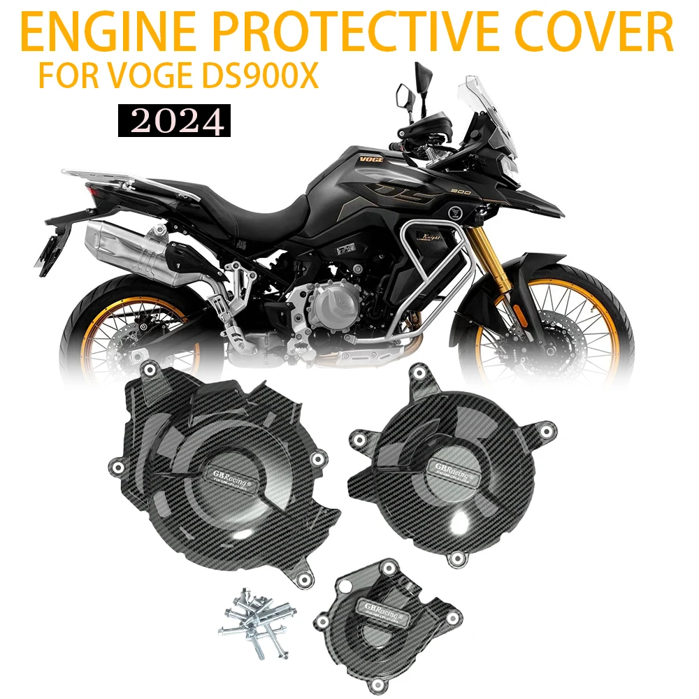 

New Motorcycle Accessories Engine Protective Cover For VOGE DS900X DSX 900 DS 900 X 2024 Engine Crash Protector Engine Cove Set