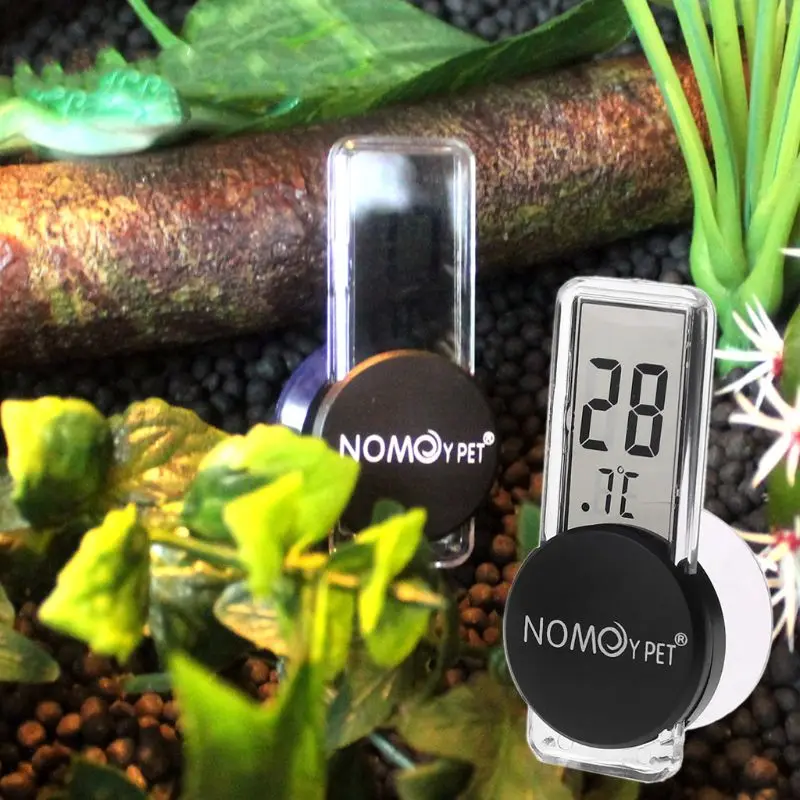 Suction Cup Reptiles Thermometer Digital Aquarium Thermometer for Lizard for Cas