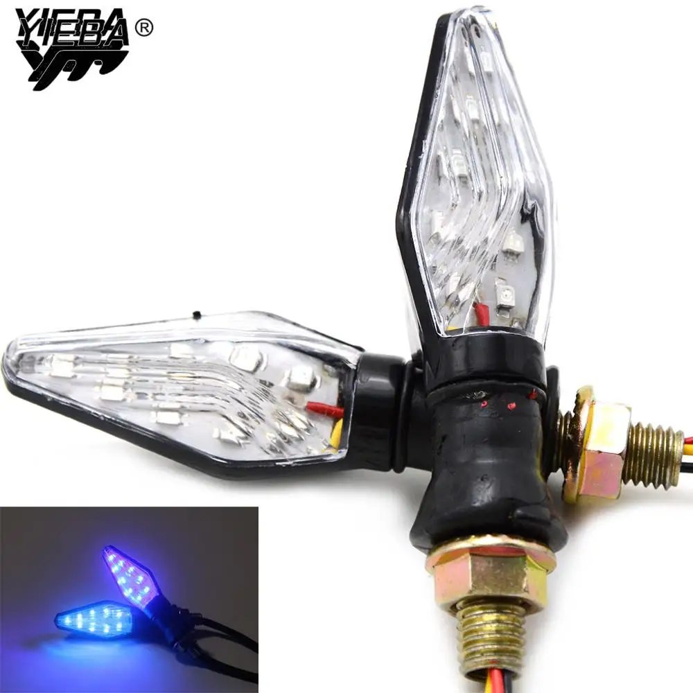 

Motorcycle Accessories Light LED Turn Signal Indicators Lights/Lamp For Kawasaki Z800 Z1000 YamahaTMAX500 530 250 390