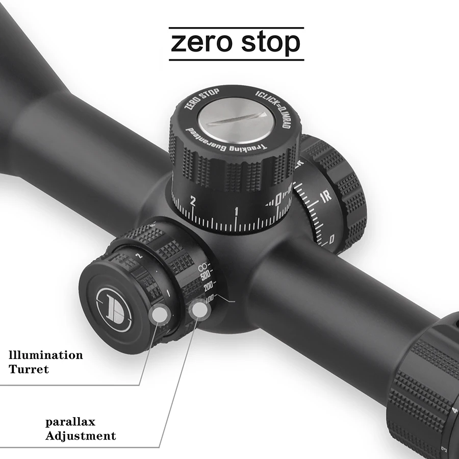 Discovery-Tactical Riflescope Visão Óptica, ED GEN II 3-15X50, Super HD Iluminado, Primeiro Avião Focal, Escopos de Longo Alcance