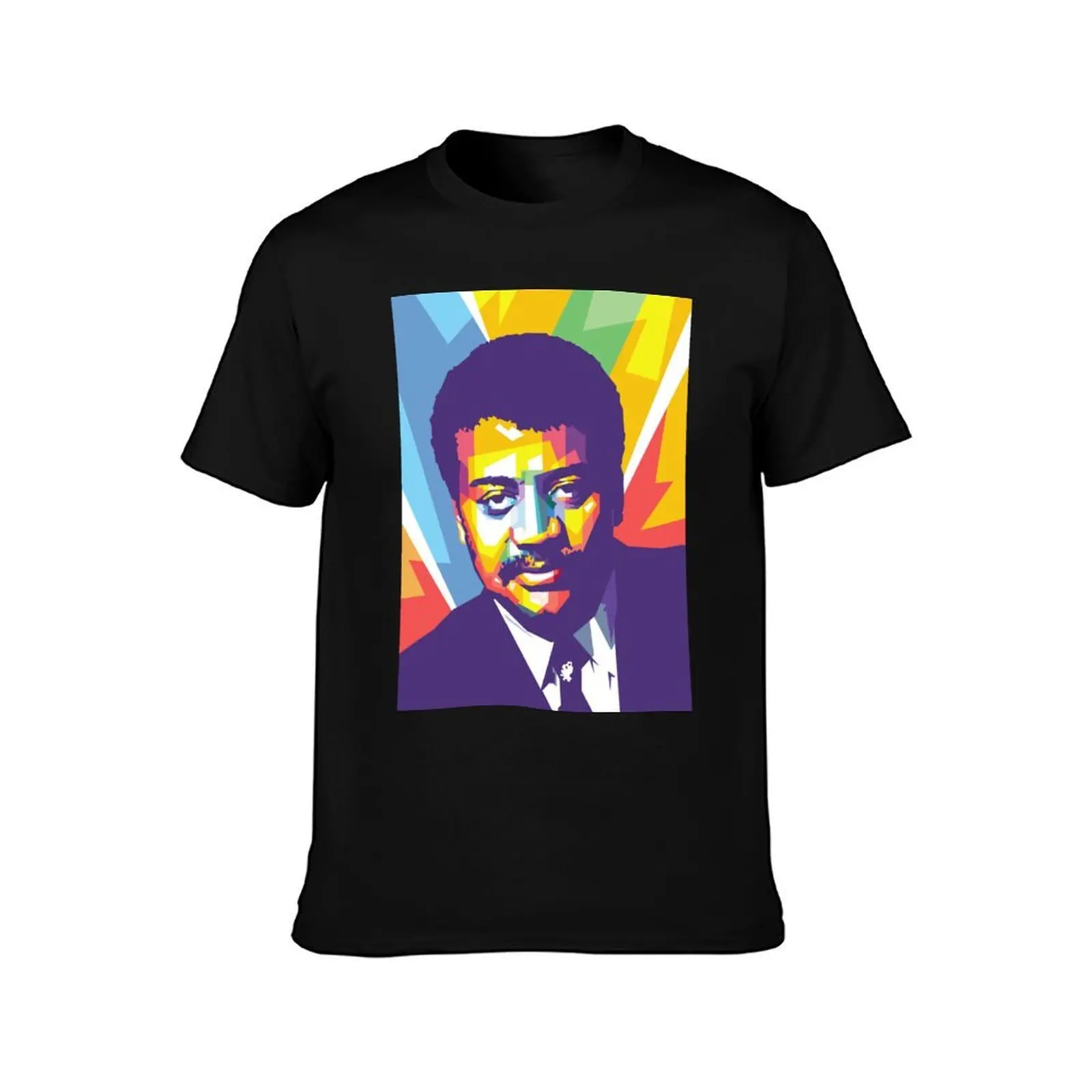 Neil deGrasse Tyson T-Shirt Tough Fabric Work Tee T-Shirt