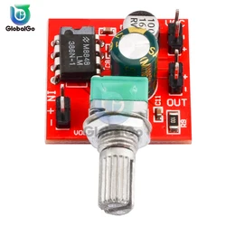 DC4-12V LM386 Electret Microphone Amplifier Board Microphone Pickup Module can Drive Earphones and Small Power Speakers