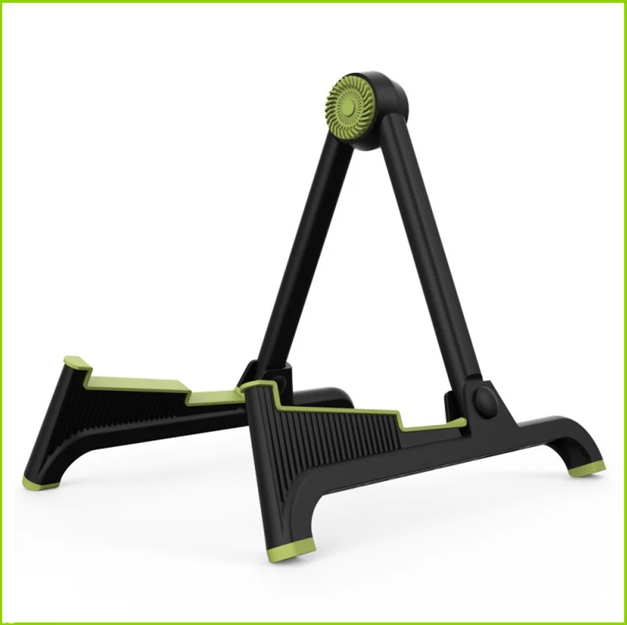 Guitar Stand - A Frame Foldable Floor Universal ABS for Acoustic Classical Guitar Electric Bass Guitars Banjo Ukulele Portable