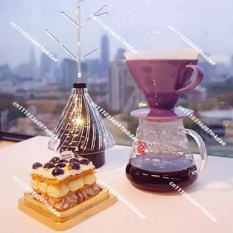 Ceramic filter cup, hand brewed coffee filter, drip filter coffee cup color