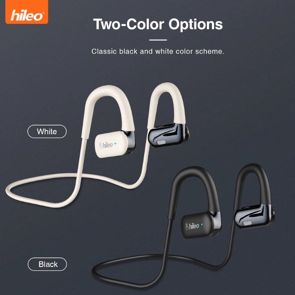 Hi77 Bluetooth 5.3 Earphone Wireless Headphones Open-Air Sports Lightweight Headset Waterproof Noise Reduction 3D Hifi Sound