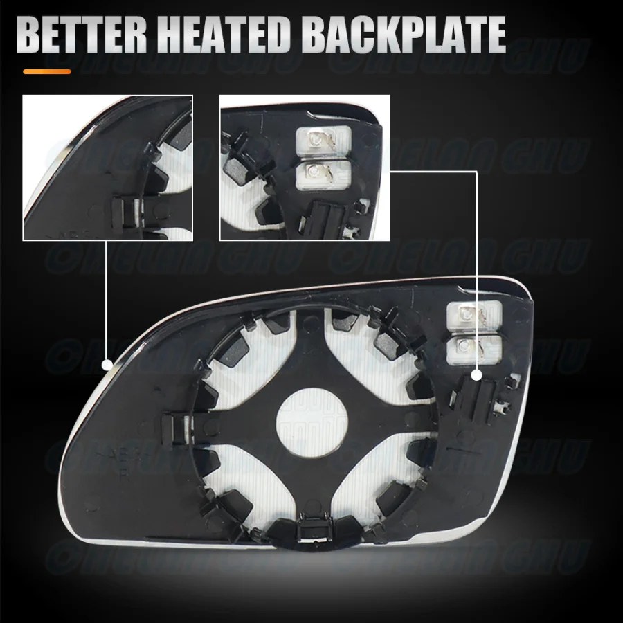 Car Mirror Glass For VW Polo 9N2 2002 2003 2004 2005 6Q0857521 6Q0857522 Heated Wing Side Mirror Glass Car accessories - Image 4