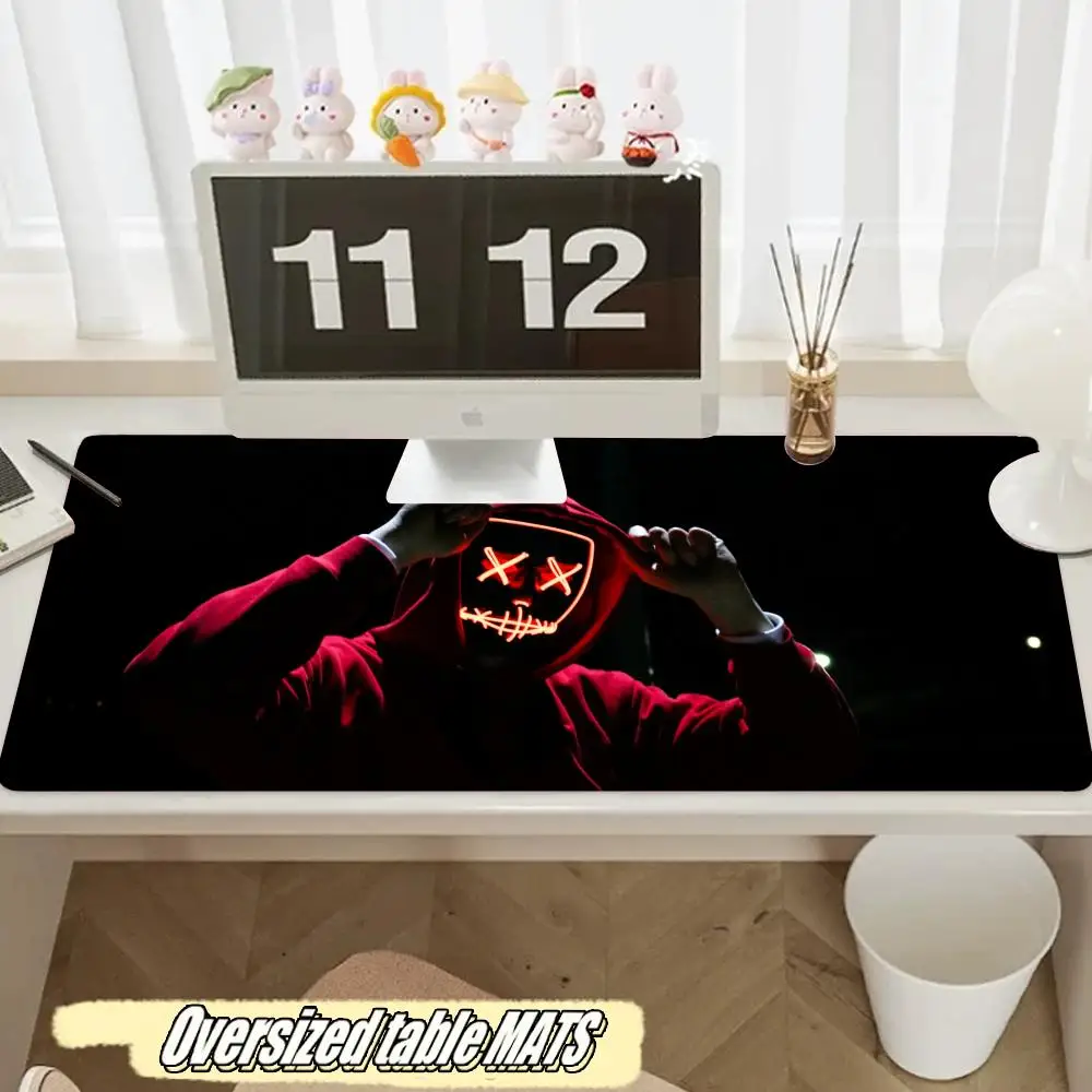 

XX robot Mouse Pad Tablet mouse Pad Laptop xl desktop mouse pad, cute HD Rainbow Gaming keyboard pad, csgo Player, 90x40