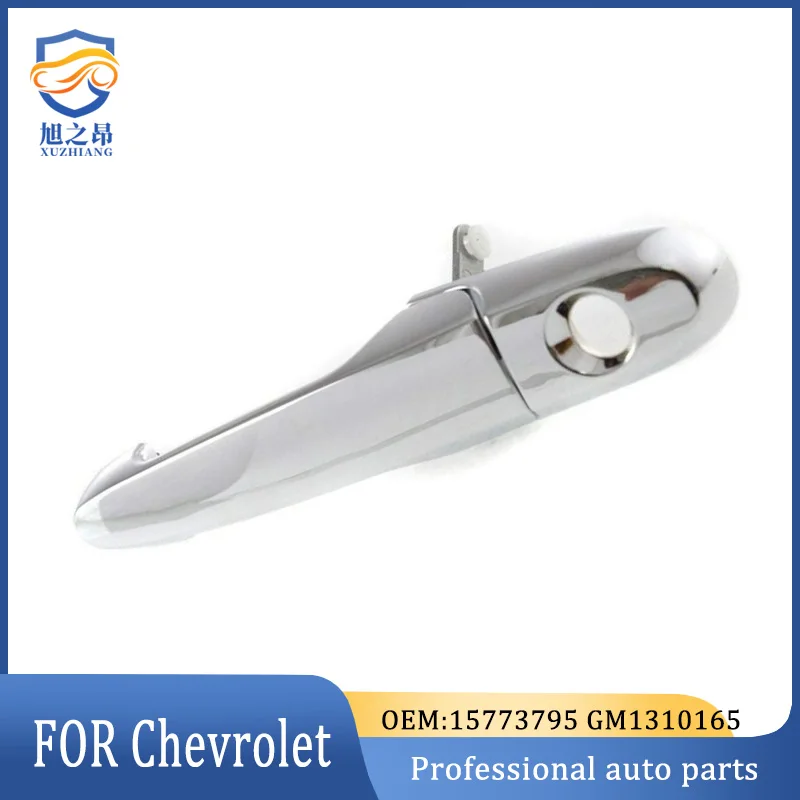 

15773795 GM1310165 Car Exterior Door Handle Front Left Exterior Outer Door Handle Chrome for Chevrolet Buick