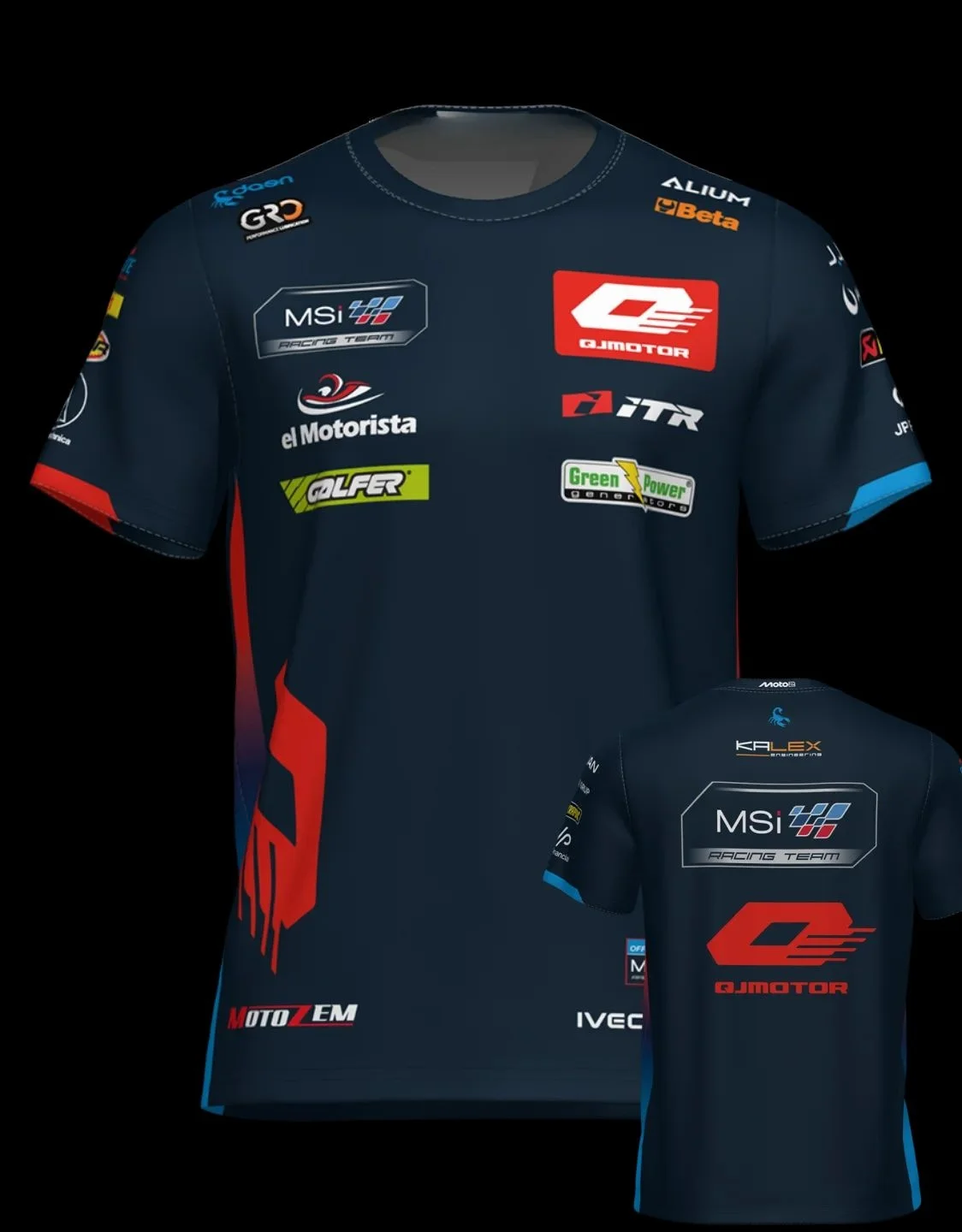 2026 Speed Drying MotoGP Racing T-shirt, Motorcycle Riding Suit, Outdoor Extreme Sports for Men Family Matching