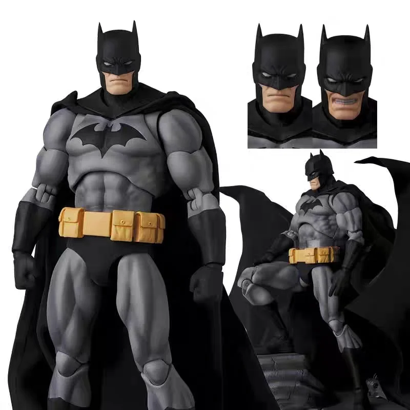 

Hot Ct Toys Batman Figure Batman Hush Mafex 126 Action Figure Dc Justice League Figurine The Dark Knight Collection Kid Toys