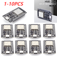 1-10PCS ESP32 Development Board Module WiFi+Bluetooth WIFI+BT+ BLE MCU Module Ultra-Low Power Consumption for Smart Home