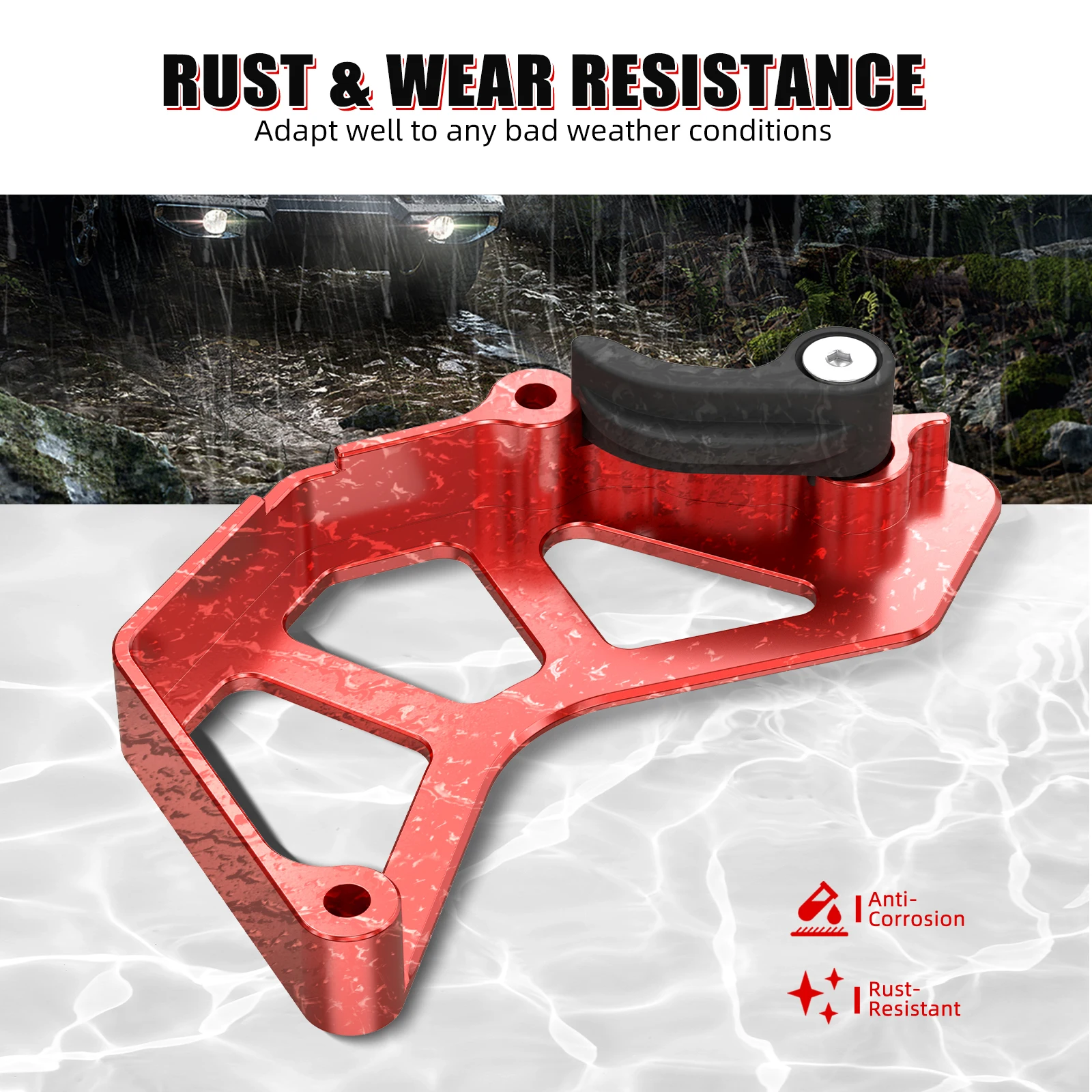 ヤマハラプター700用nicecncアルミ合金ケースセーバーチェーンガイド2006-2025 700 r 2009-2025 700 r se 2014-2025 1 s3-15421-00-00